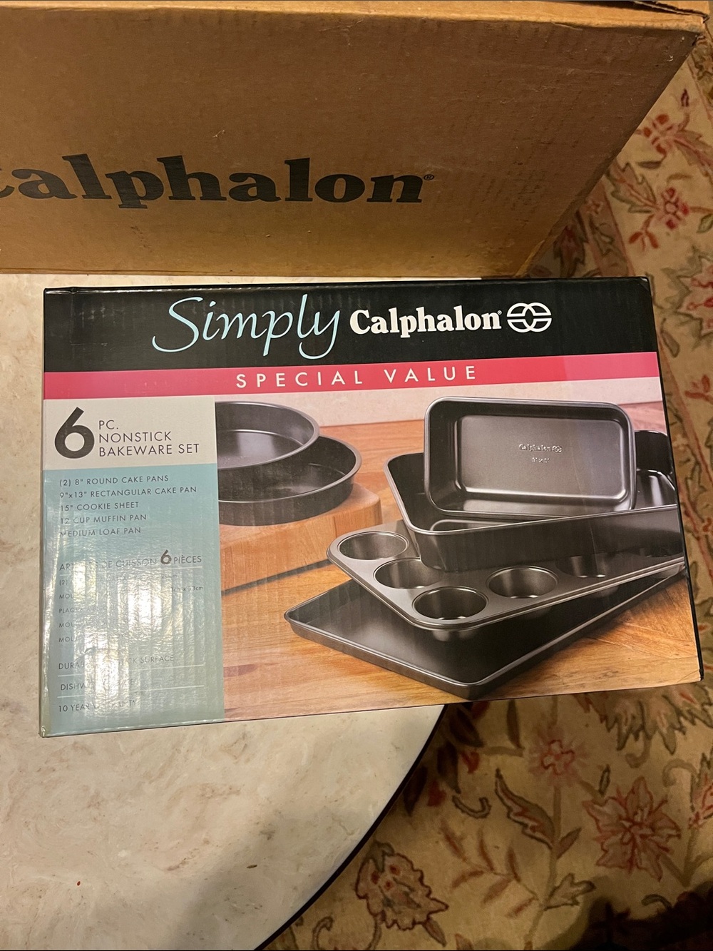 Calphalon Simply 6-Piece Nonstick Bakeware Set